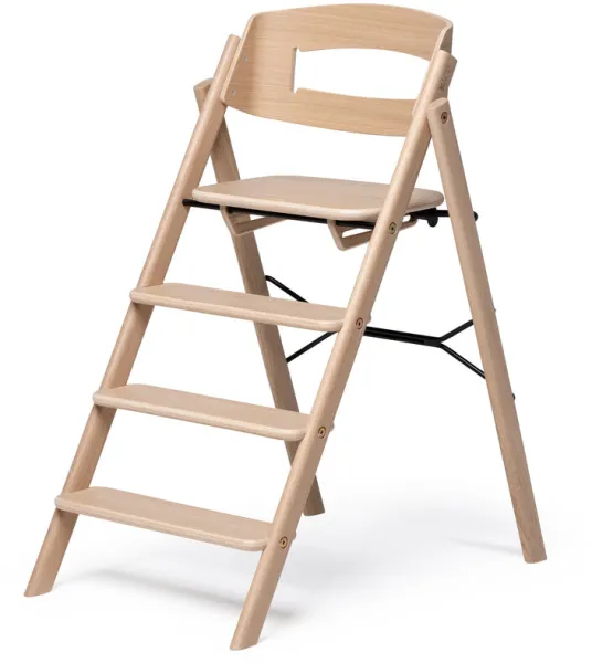 Klapp højstol foldbar - eg natur