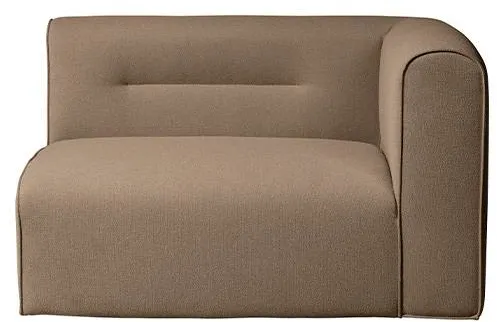 FDB Møbler - L44 Mols højre modul - Taupe