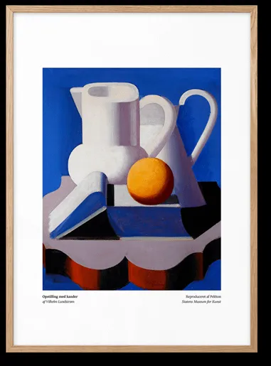 Peléton Opstilling med Kander 70x100 Plakat